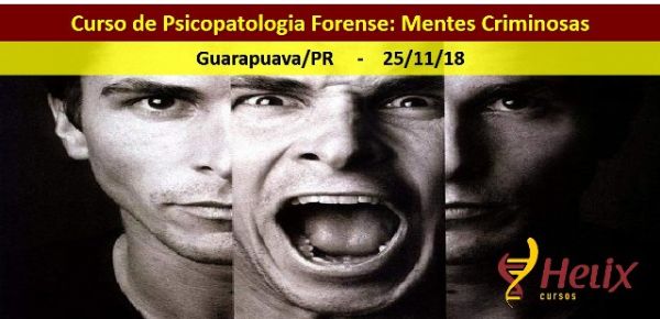 Sindicato Rural de Guarapuava sedia curso de Psicopatologia Forense