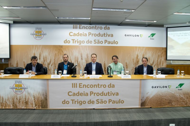 Integração da cadeia produtiva do trigo foi tema de encontro promovido pelo Sindustrigo, em São Paulo (SP)
