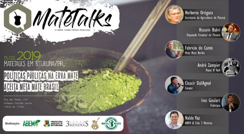  “Mate Talks” traz para Bituruna debate sobre políticas públicas e mercado da erva mate