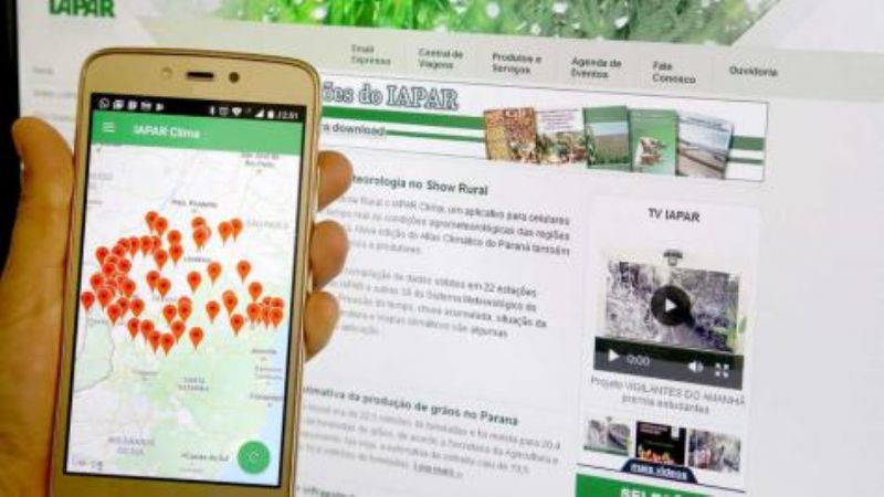 Iapar lança aplicativo de agrometeorologia no Show Rural