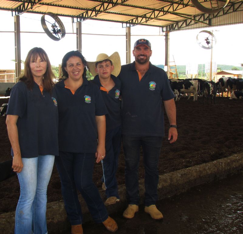Família aposta no Compost Barn e já contabiliza resultados positivos