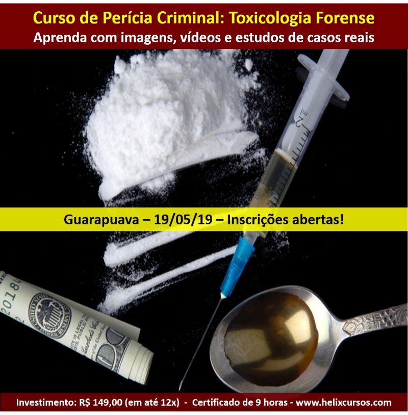 Sindicato Rural sedia curso de Toxicologia Forense