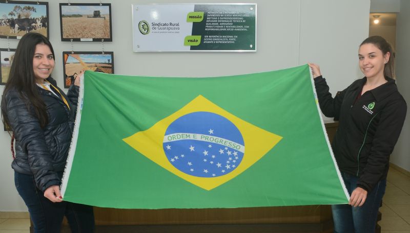 Produtor rural: coloque uma bandeira do Brasil na sua propriedade neste dia 7 de setembro
