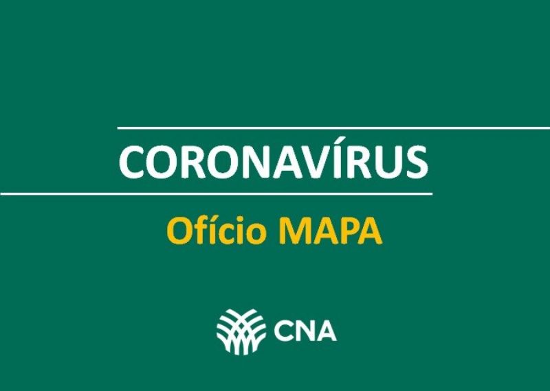 CNA solicita medidas de apoio para produtor superar crise e manter produção