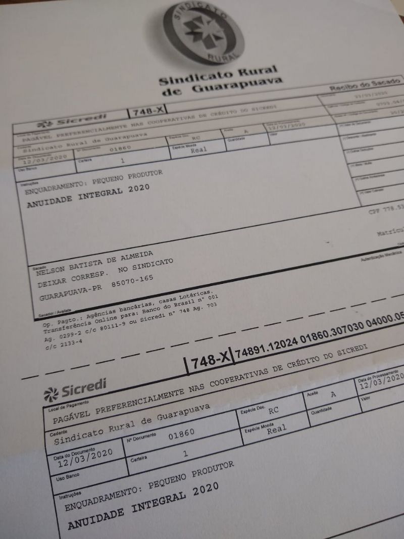 Desconto para pagamento à vista da anuidade do Sindicato Rural ainda é válido
