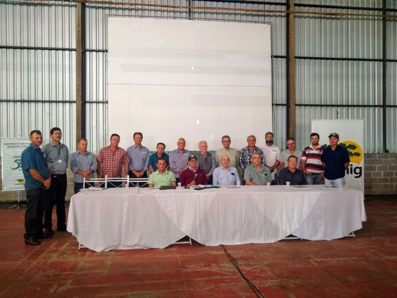 Coamig elege diretoria para triênio 2020-2023 e apresenta projeto de indústria láctea 