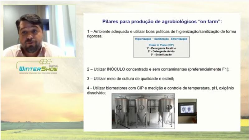 WinterShow 2020 discutiu produtos biológicos e biofábricas 