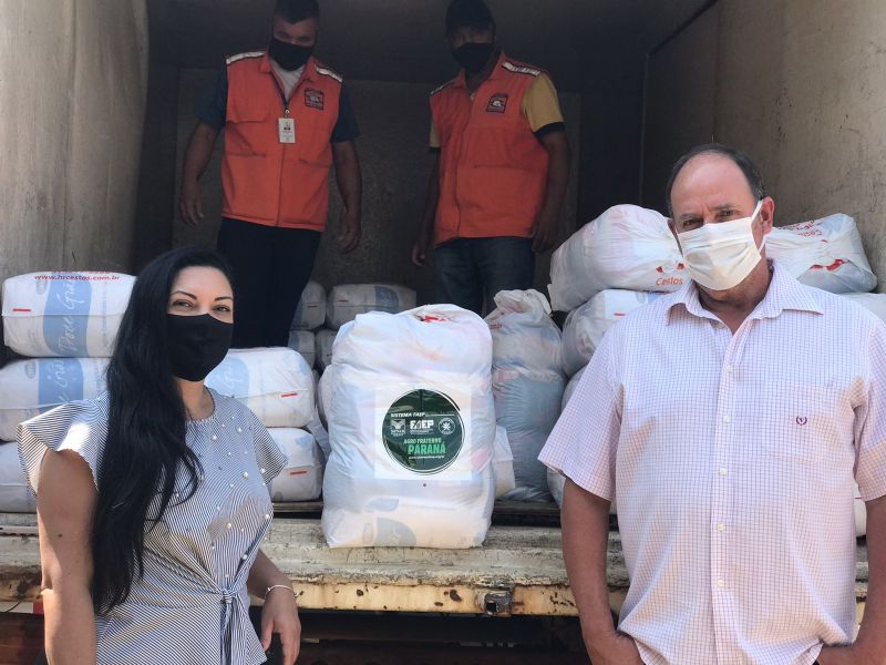 Sindicato Rural de Guarapuava entrega cestas básicas do Agro Fraterno