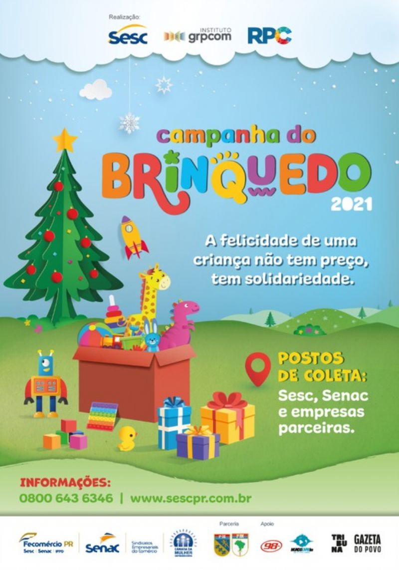 Sindicato apoia Campanha do Brinquedo do Sesc