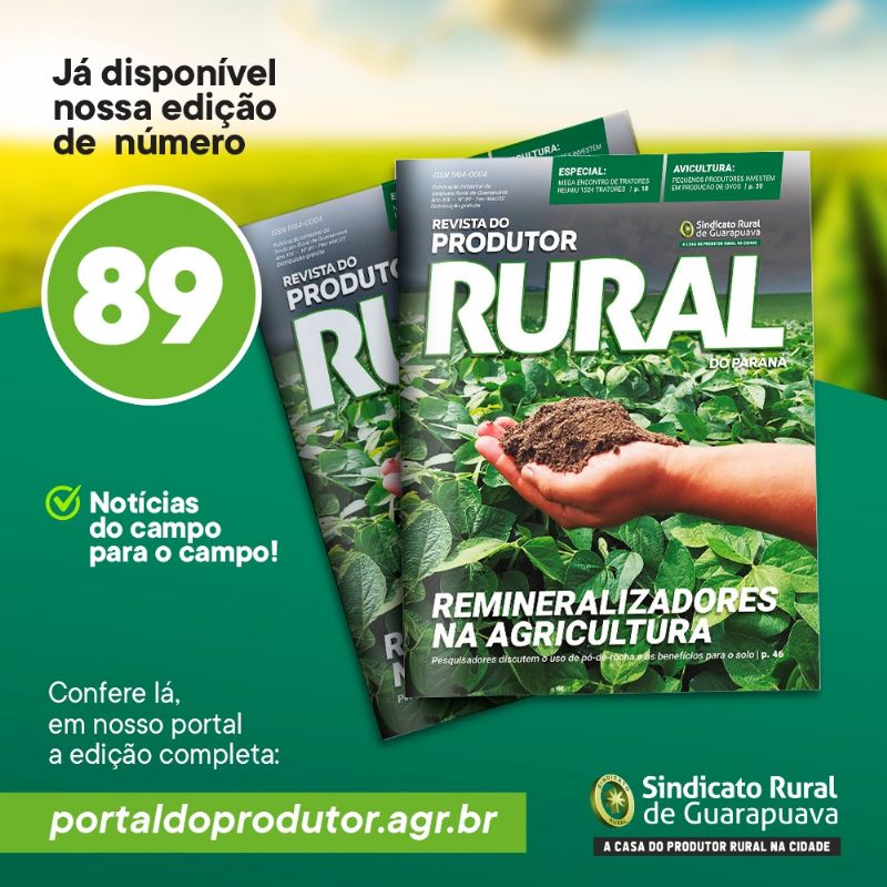 Nova edição da Revista do Produtor Rural já está circulando