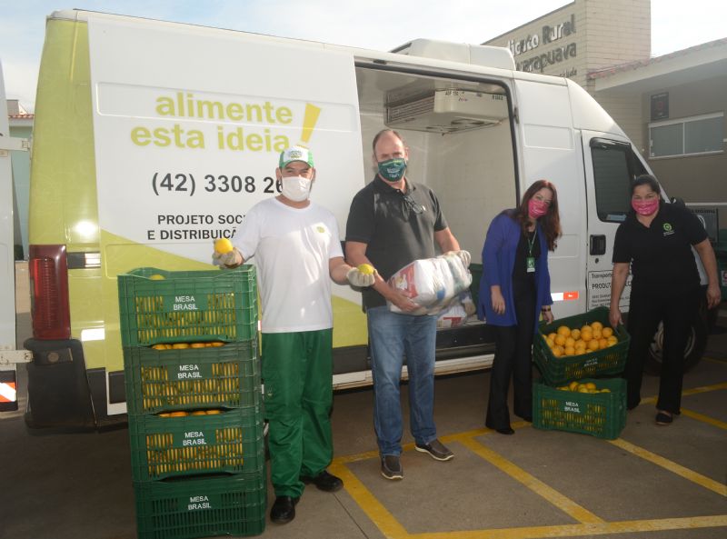Sindicato Rural arrecada alimentos para o Programa Mesa Brasil do SESC