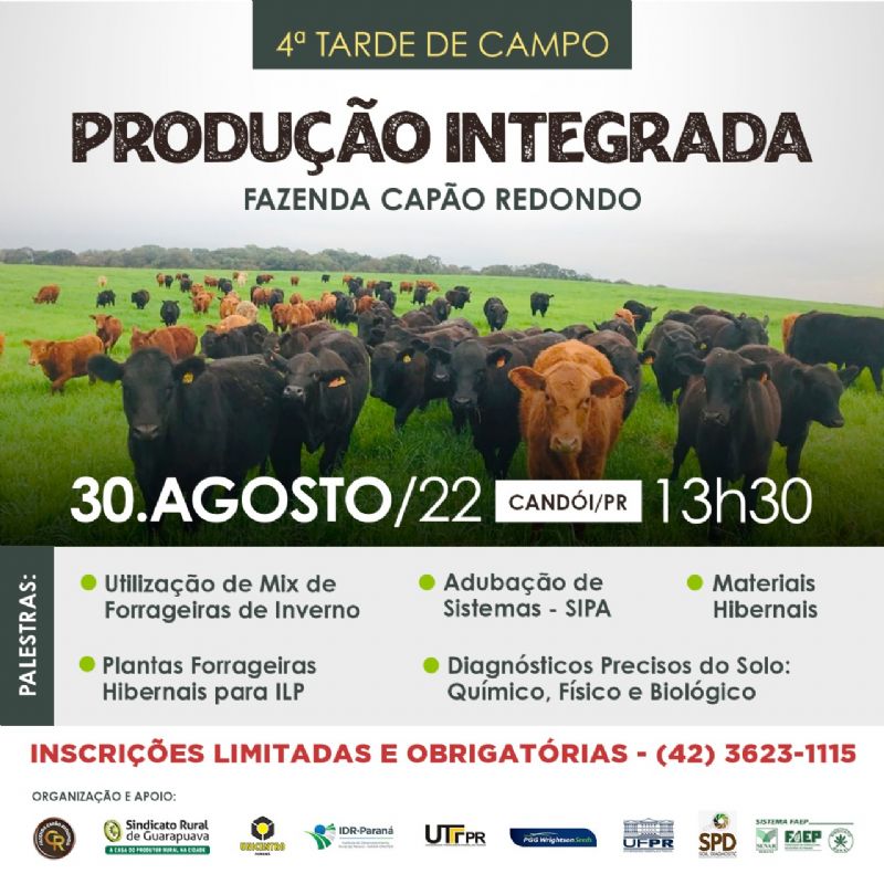 Fazenda Capão Redondo realiza Tarde de Campo Produção Integrada
