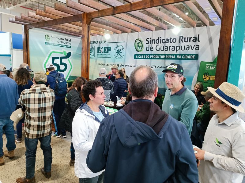 Sistema FAEP e Sindicato Rural de Guarapuava são expositores do WinterShow 2023