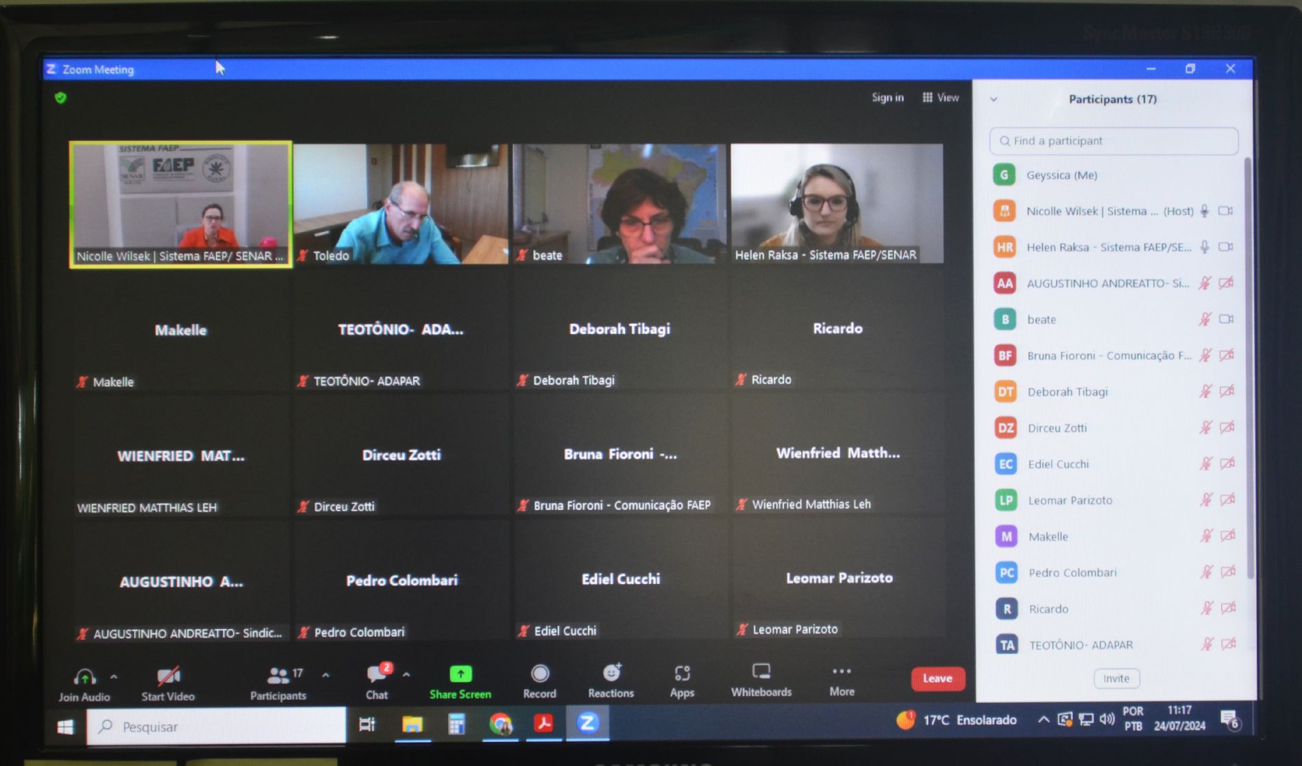 Comissão de Suinocultura realiza reunião sobre temas do setor