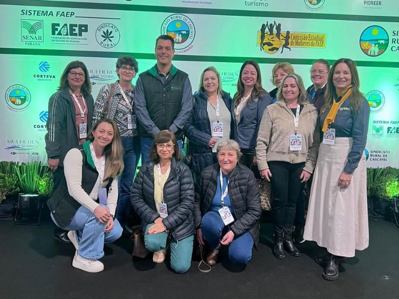 Comissão de Mulheres do Sindicato Rural de Guarapuava marcou presença no 12º Encontro de Produtoras Rurais em Cascavel