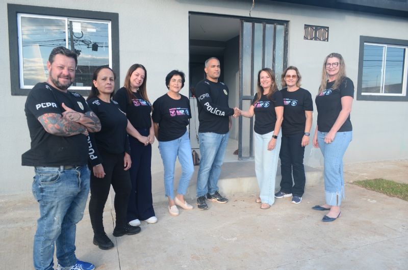 Comissão de Mulheres realiza doação em materiais para a obra da Delegacia da Mulher em Guarapuava