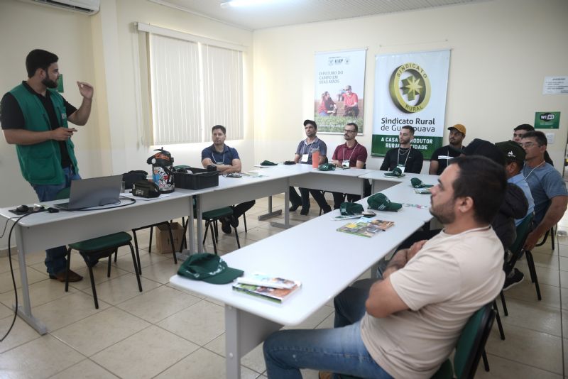 Sindicato Rural de Guarapuava e SENAR-PR iniciam semana com curso de tratorista