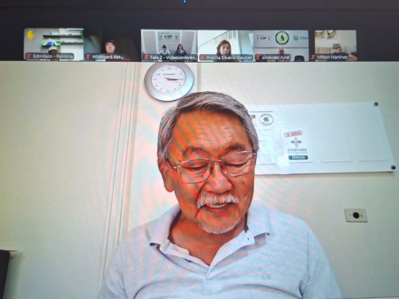 Sindicato Rural de Guarapuava participa da videoconferência do Grupo de Trabalho das Águas, da FAEP