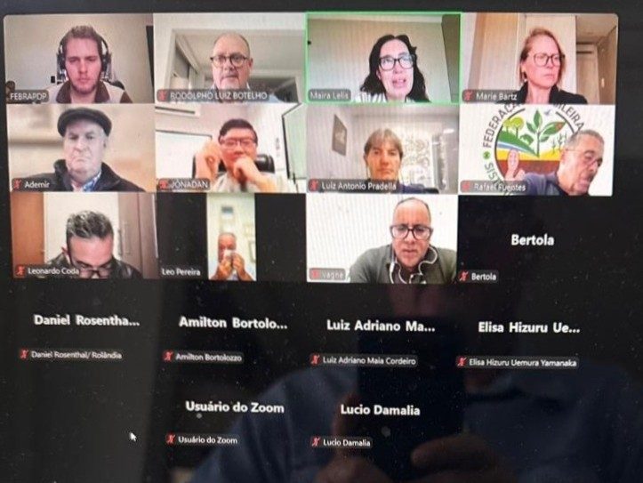 Botelho participa de reunião on-line da Federação Brasileira do Sistema Plantio Direto