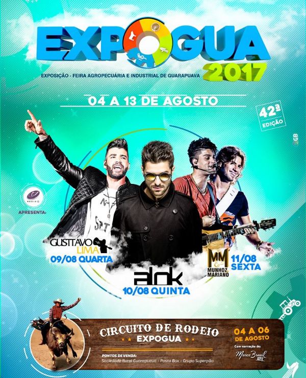 Sociedade Rural de Guarapuava lan&ccedil;a 42ª Expogua