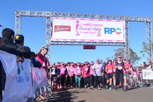 Corrida e Caminhada Divas do Asfalto ser&aacute; realizada neste domingo (29)