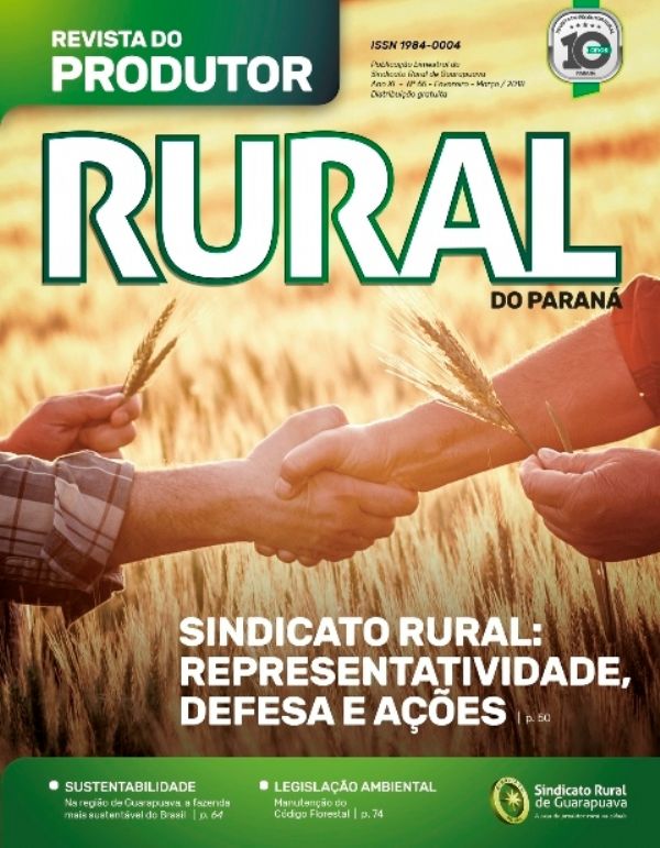 Sindicato Rural: saiu a edi&ccedil;&atilde;o 65  da REVISTA DO PRODUTOR RURAL