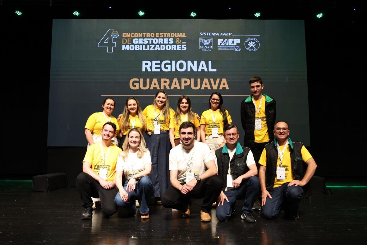 Sindicato Rural de Guarapuava participa do 4º Encontro de Gestores e Mobilizadores do Sistema FAEP